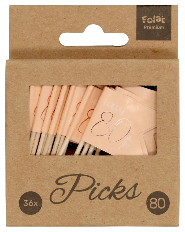 Pickers Elegant frodig rodnad 80 år - 36 stycken - Pickers elegant