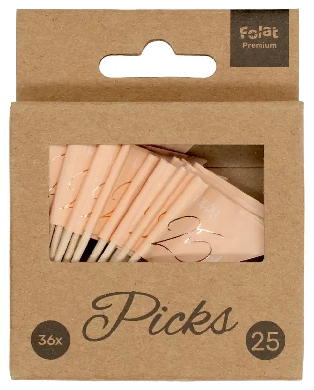 Pickers elegant lush blush 25 år - 36 stycken