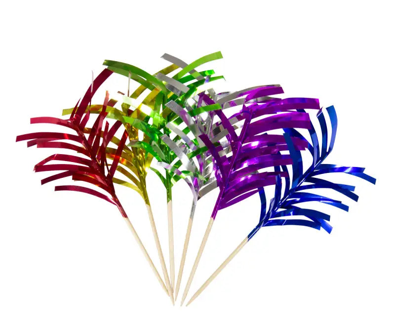 Pickers Palm Metallic 10cm - 10 stycken - Dekorationer