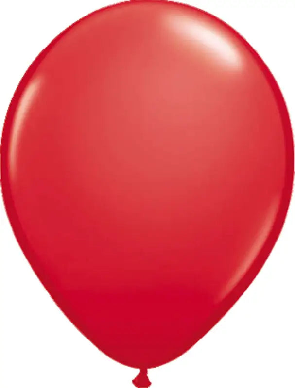 Röda metallballonger 30 cm - 100 st - Latexballonger