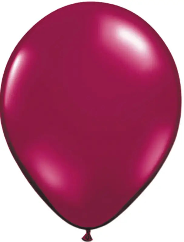 Bourgogne vinröda metallballonger - 50 st - Ballong