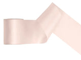 Satin ribbon off-white 100mm/25m
