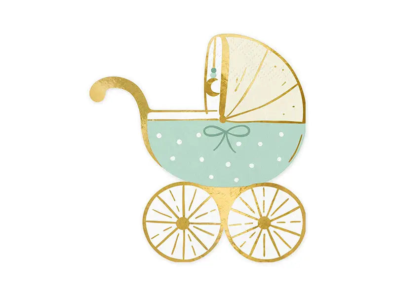 Servetter Baby stroller tiffany blue