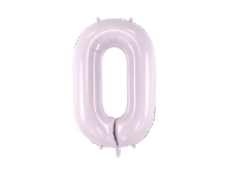 Sifferballong ’0’’ 72 cm lila