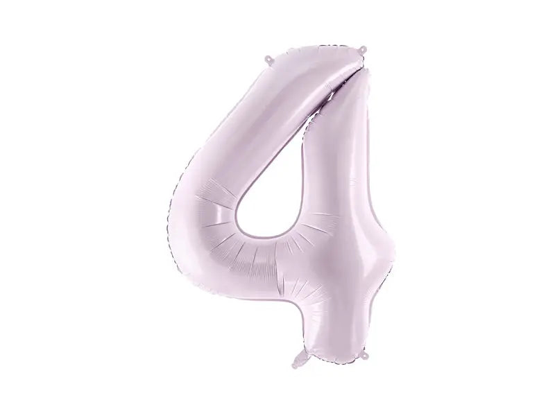 Sifferballong ’4’’ 72 cm lila