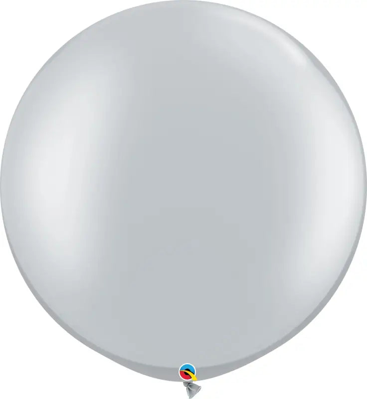 Silverpärlballonger 90cm - 2 st
