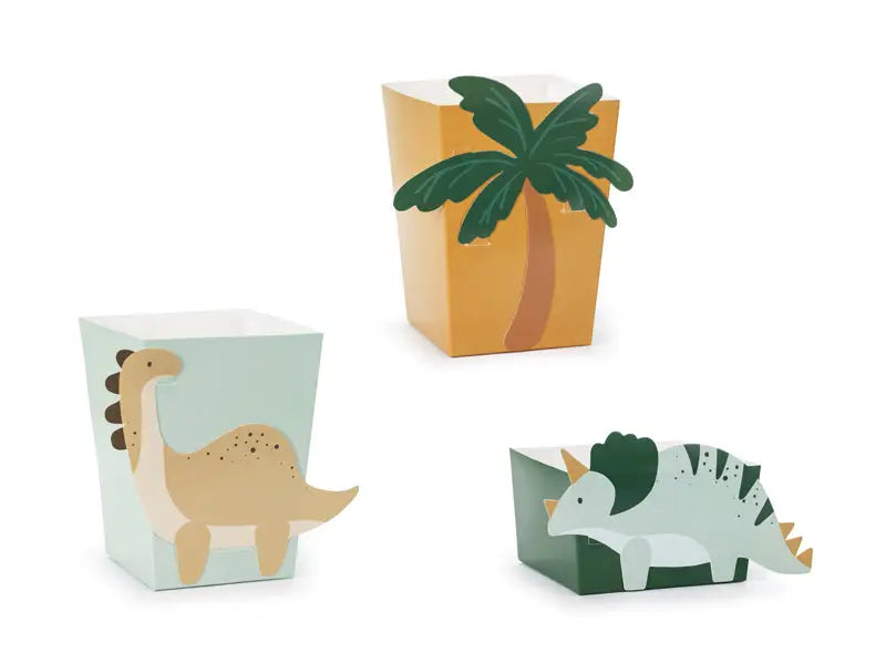 Snacksboxar Dinosaurs mix 6-pack