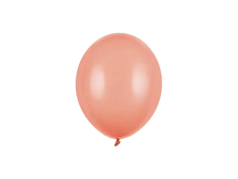 Starka ballonger 12 cm Pastell Persika 100-pack