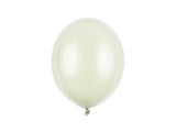 Starka Ballonger 27 cm Ljusgrädde Metallic 100-pack