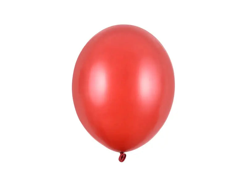 Starka Ballonger 27 cm Vallmoröd Metallic 100-pack
