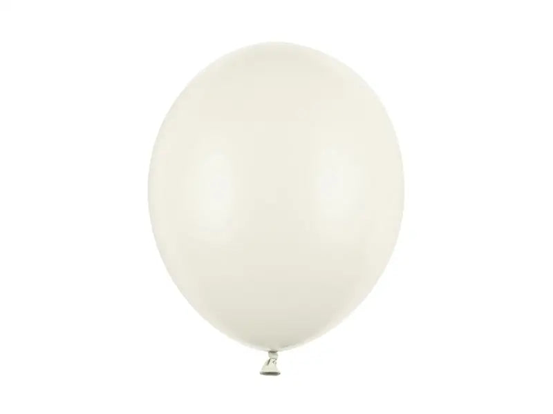 Starka Ballonger 30 cm Ljusgrädde Pastell 100-pack