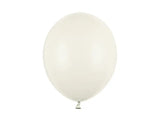 Starka Ballonger 30 cm Ljusgrädde Pastell 100-pack