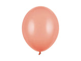 Starka ballonger 30 cm Pastell Persika 50-pack