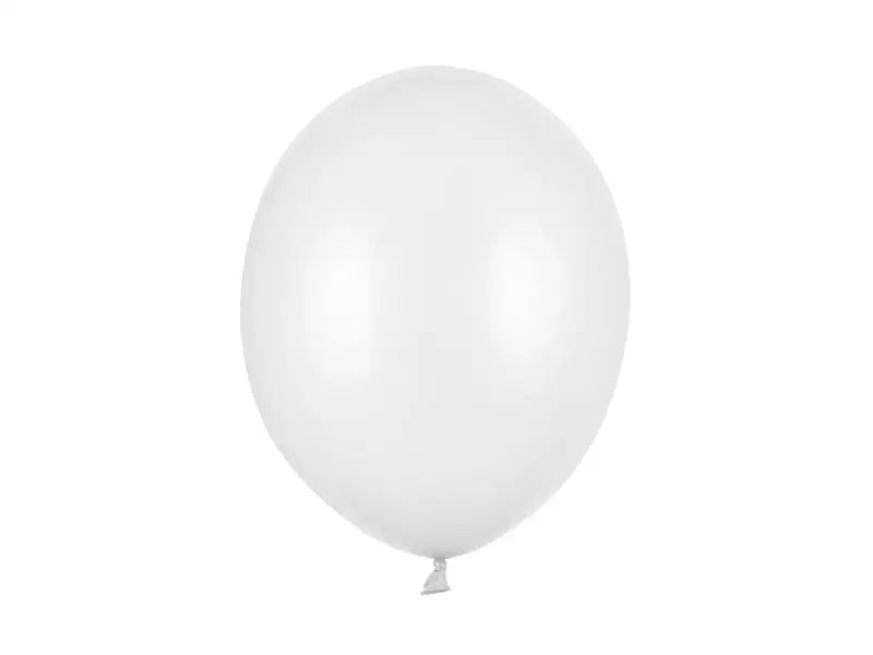 Starka Ballonger Metallic Pure White 30 cm 50-pack