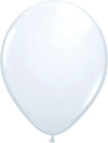 Vita ballonger 30cm - 10 st - Latexballonger